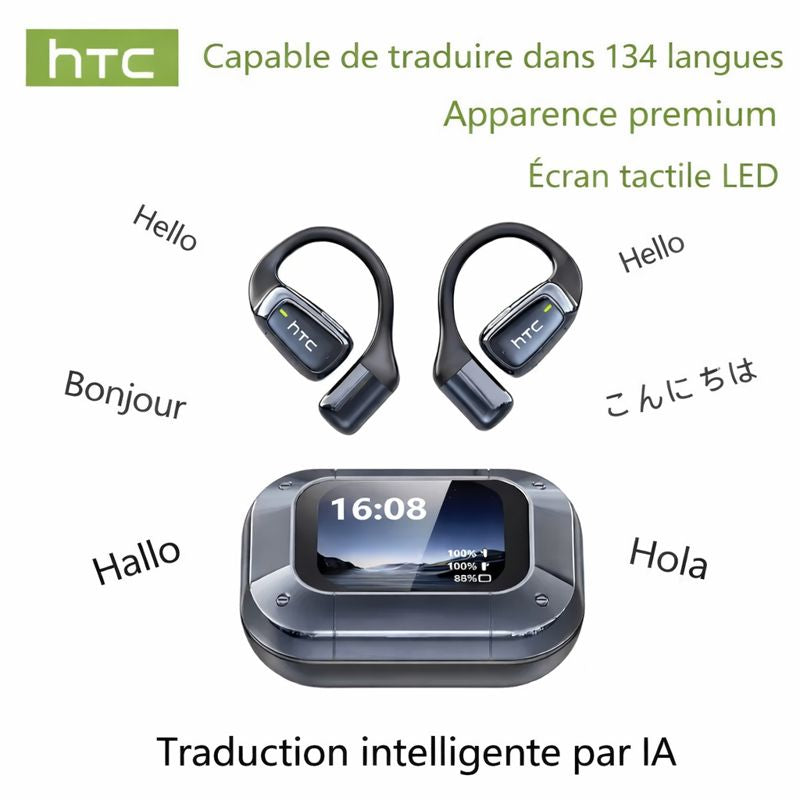 Écouteurs Traducteurs IA – Traduction Instantanée