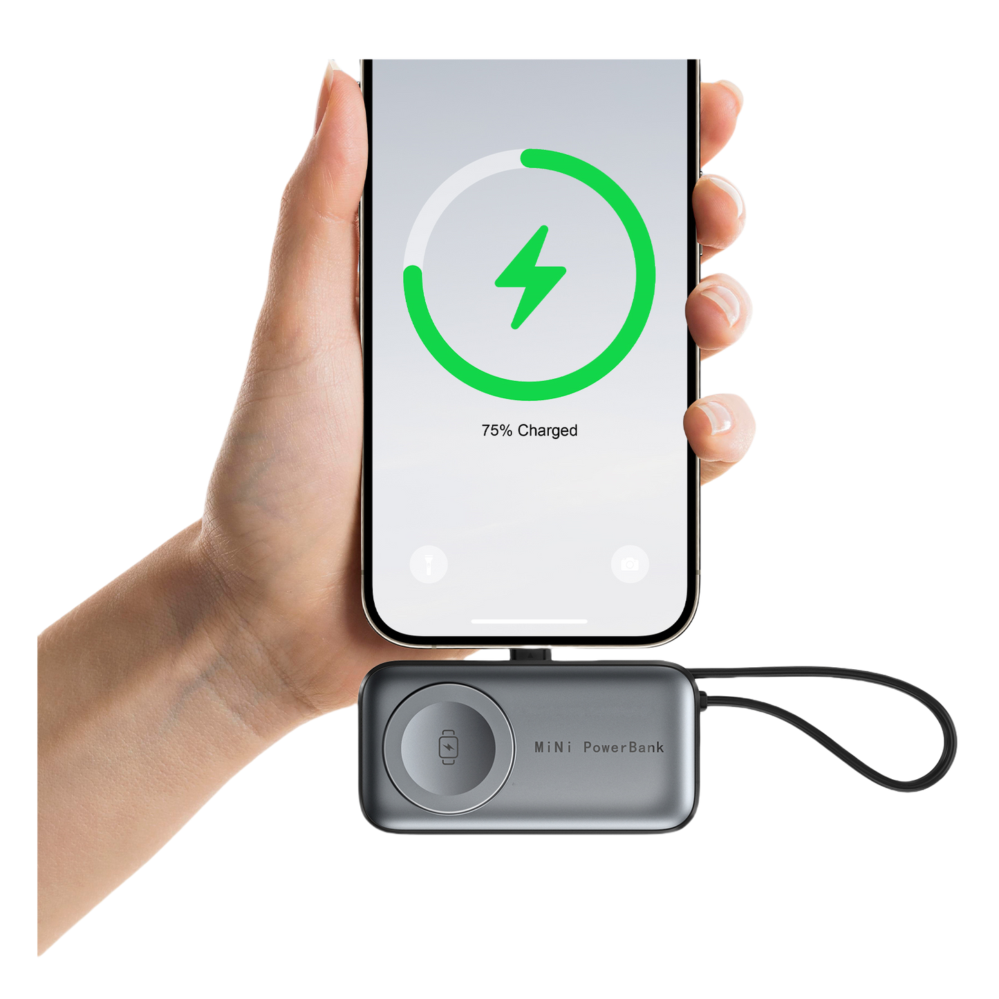 Batterie Externe Magnétique 3 en 30000mAh Charge Rapide Sans Fil