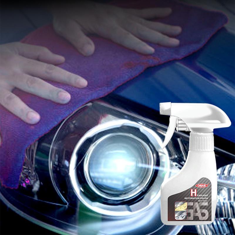Kit de rénovation & revêtement cristal pour phares auto