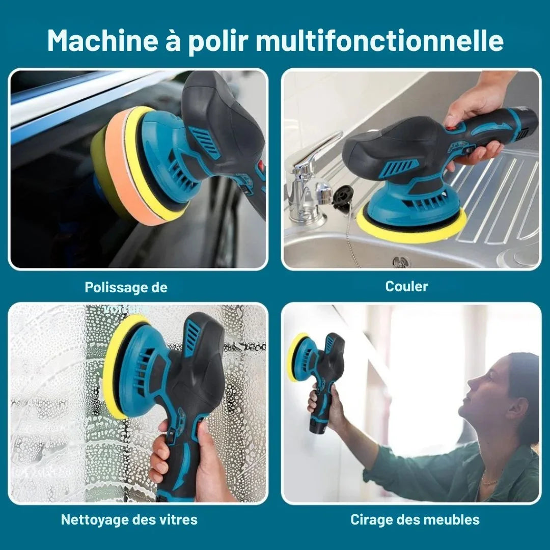 Polisseuse Lustreuse Sans Fil pour Voiture