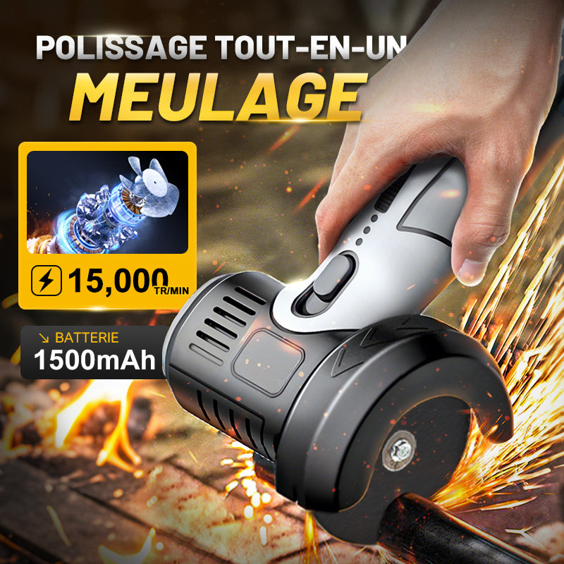 Mini broyeur à angle avec disque de coupe