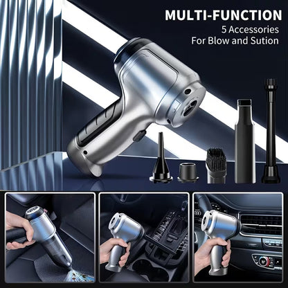 Aspirateur Portatif Sans Fil – Puissant & Multifonction