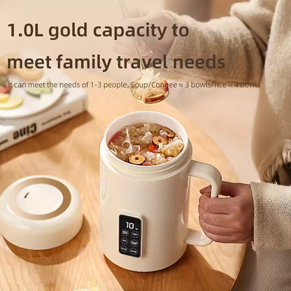 🔥 Bouilloire Électrique Portable 1L – Pratique, Élégante et Multifonction