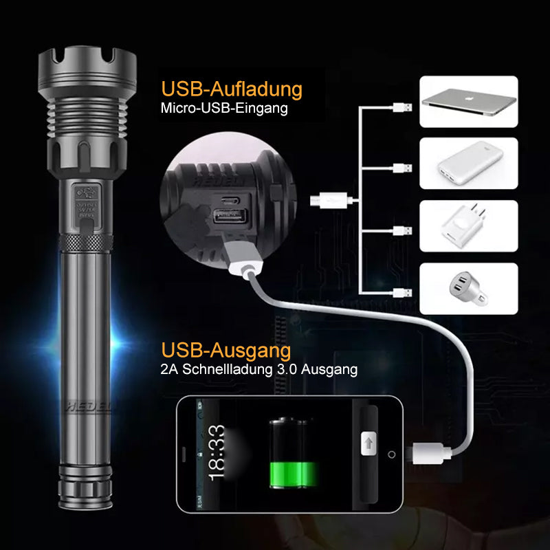La lampe torche la plus puissante que vous posséderez