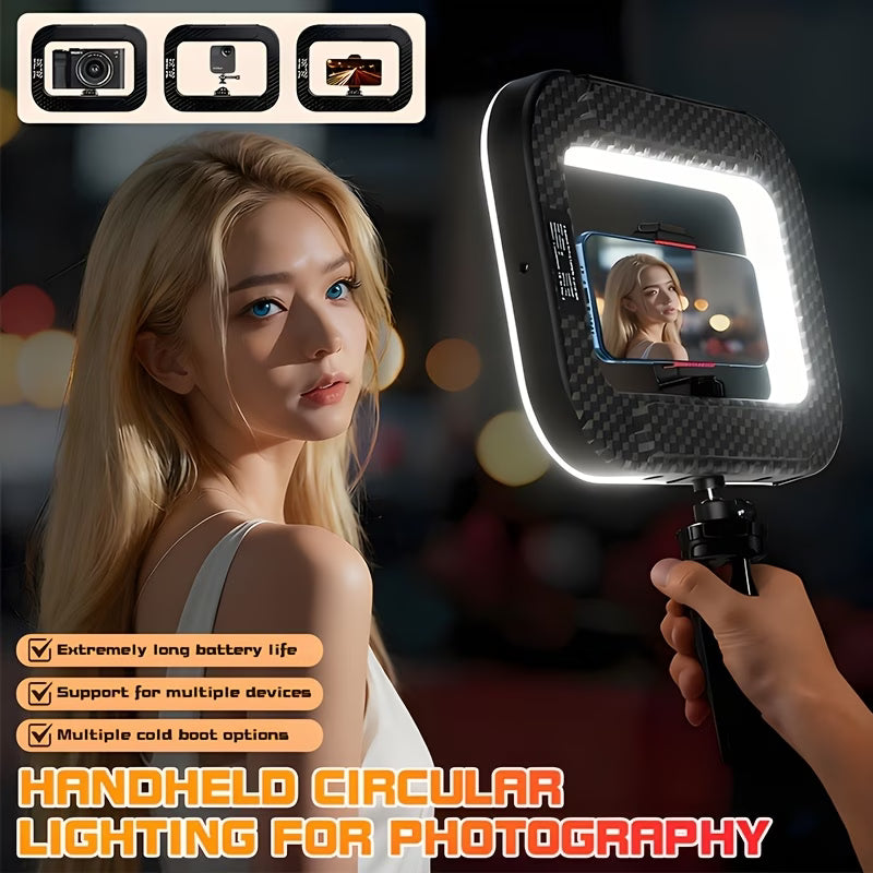 Mini Panneau LED Carré – Lumière Pro pour Photos & Vidéos