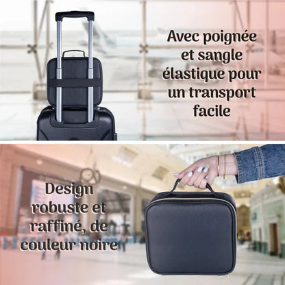 Le Sac de Maquillage avec Miroir LED pour une Beauté Parfaite Partout !