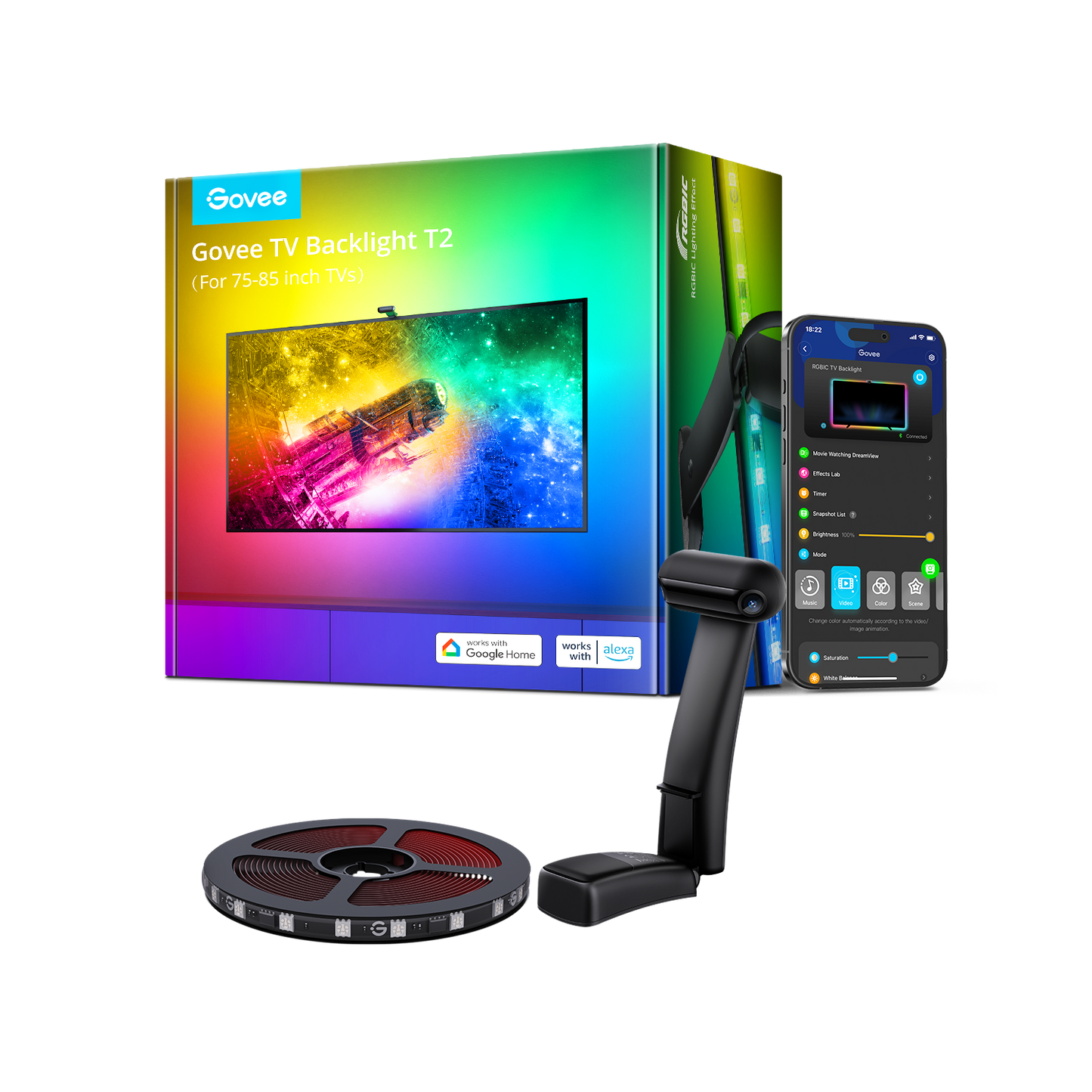 CL Lighting – Bande LED Intelligente Immersive pour TV