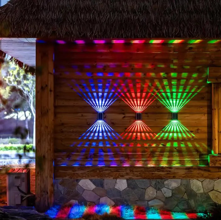 Lumières Murales Solaires Colorées– Éclairez avec Style