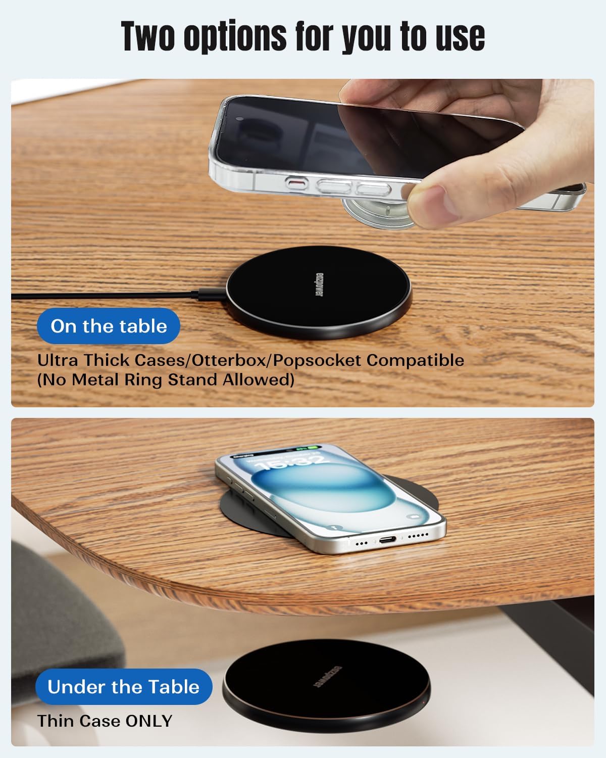 Chargeur Sans Fil Invisible
