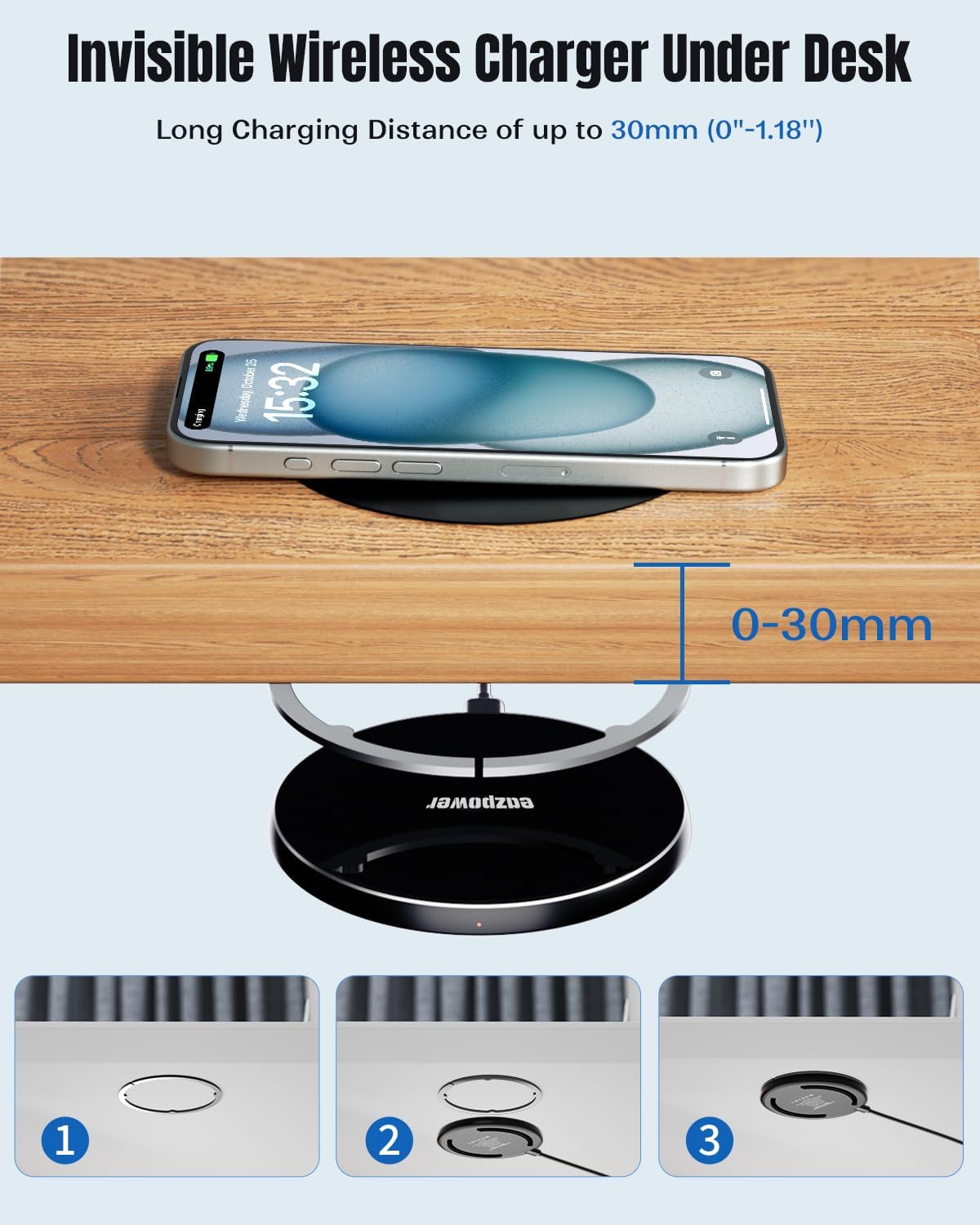 Chargeur Sans Fil Invisible