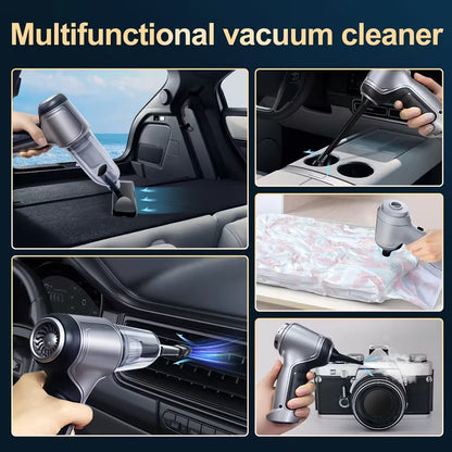 Aspirateur Portatif Sans Fil – Puissant & Multifonction