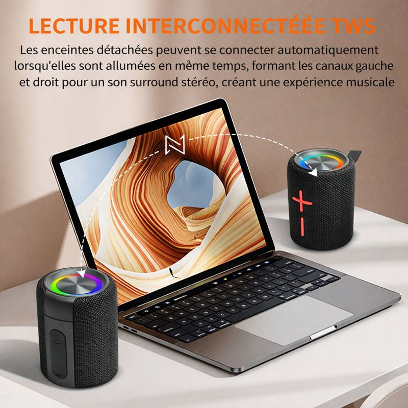 Haut-Parleur Bluetooth 2-en-1