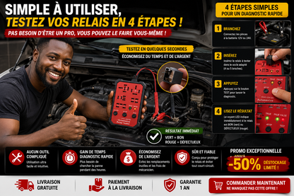 Relay Check Pro™ | Diagnostic Automobile Rapide & Précis