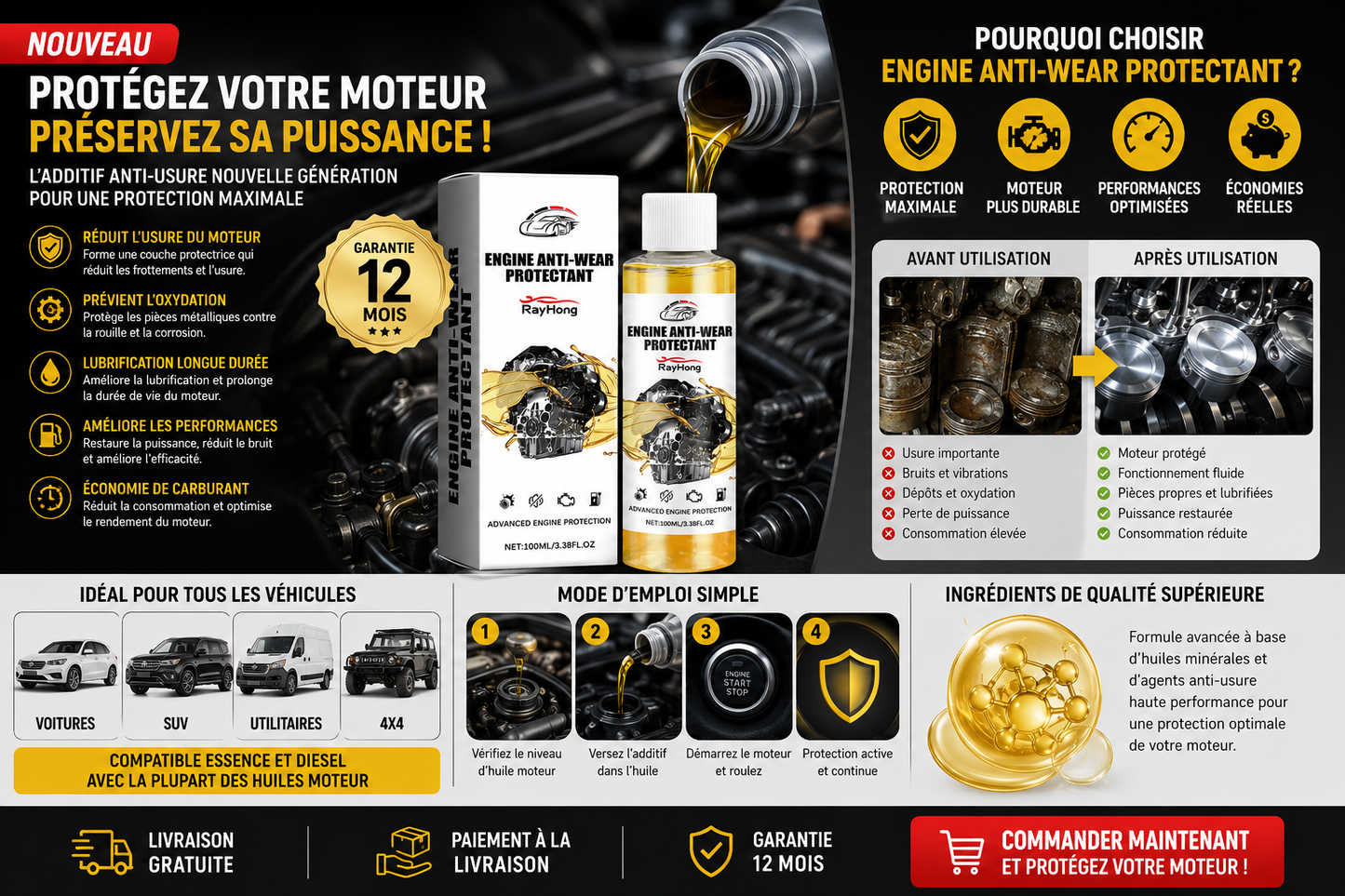 Protecteur Moteur Haute Performance
