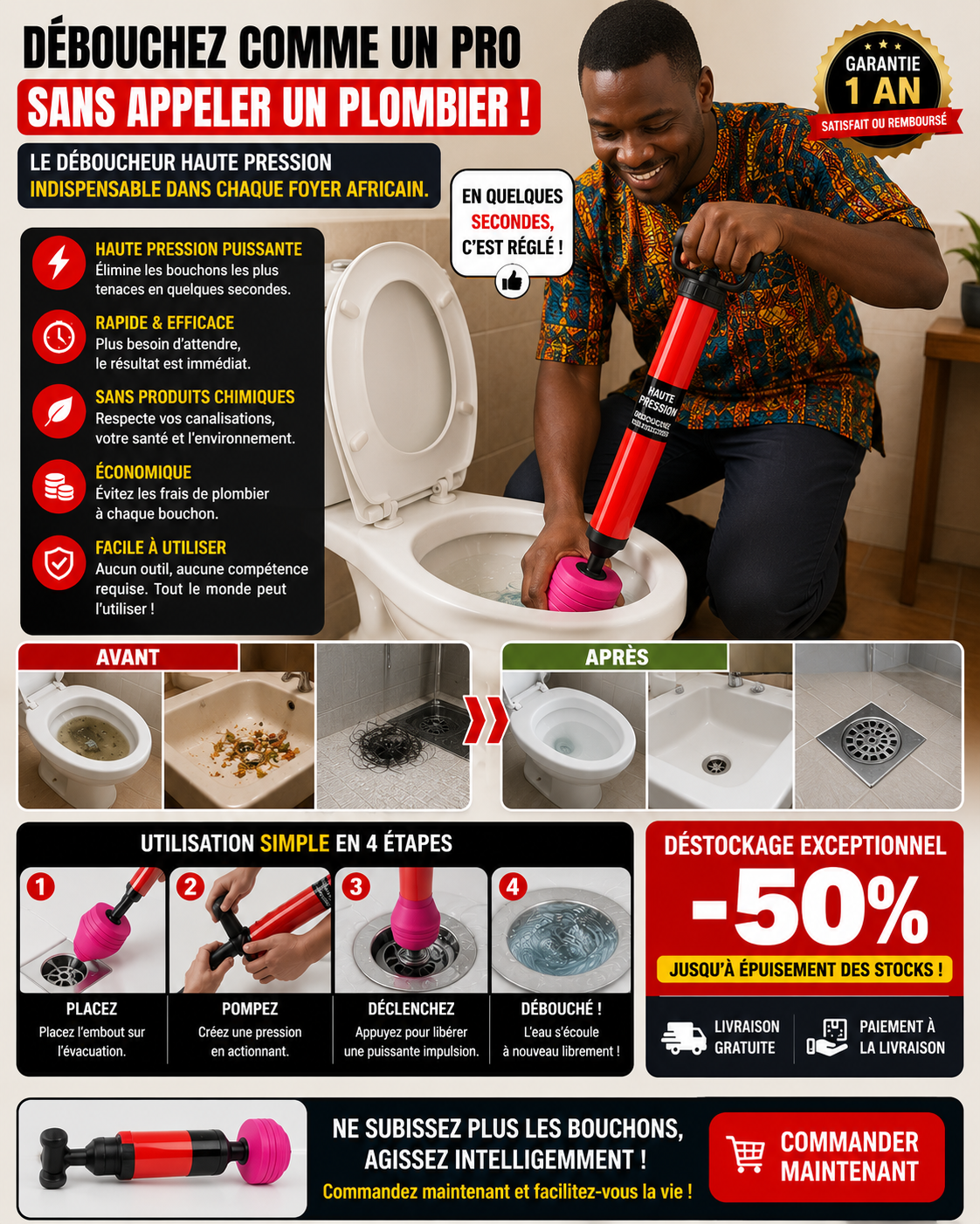 Déboucheur Haute Pression TurboFlow™