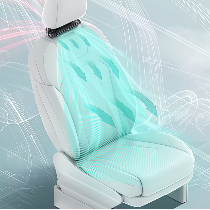 Ventilateur USB pour Siège de Voiture