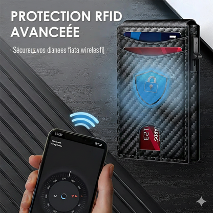 Slim Wallet – Porte-Cartes Ultra-Fin &amp; Élégant