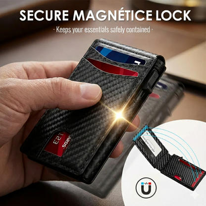 Slim Wallet – Porte-Cartes Ultra-Fin &amp; Élégant