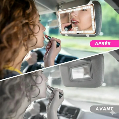 Le miroir pare-soleil pensé spécialement pour les femmes