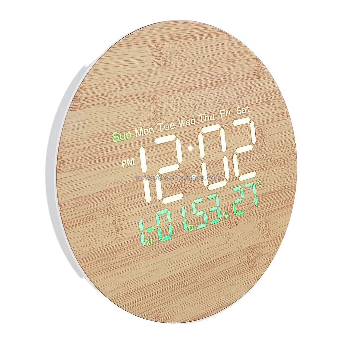 Horloge Murale Numérique LED 10 Pouces – Grand Écran Ultra Lisible