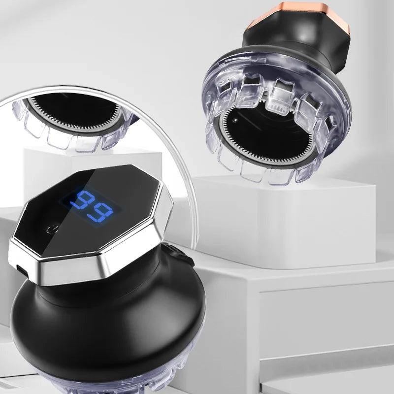 Tondeuse Électrique Circulaire avec Affichage LED