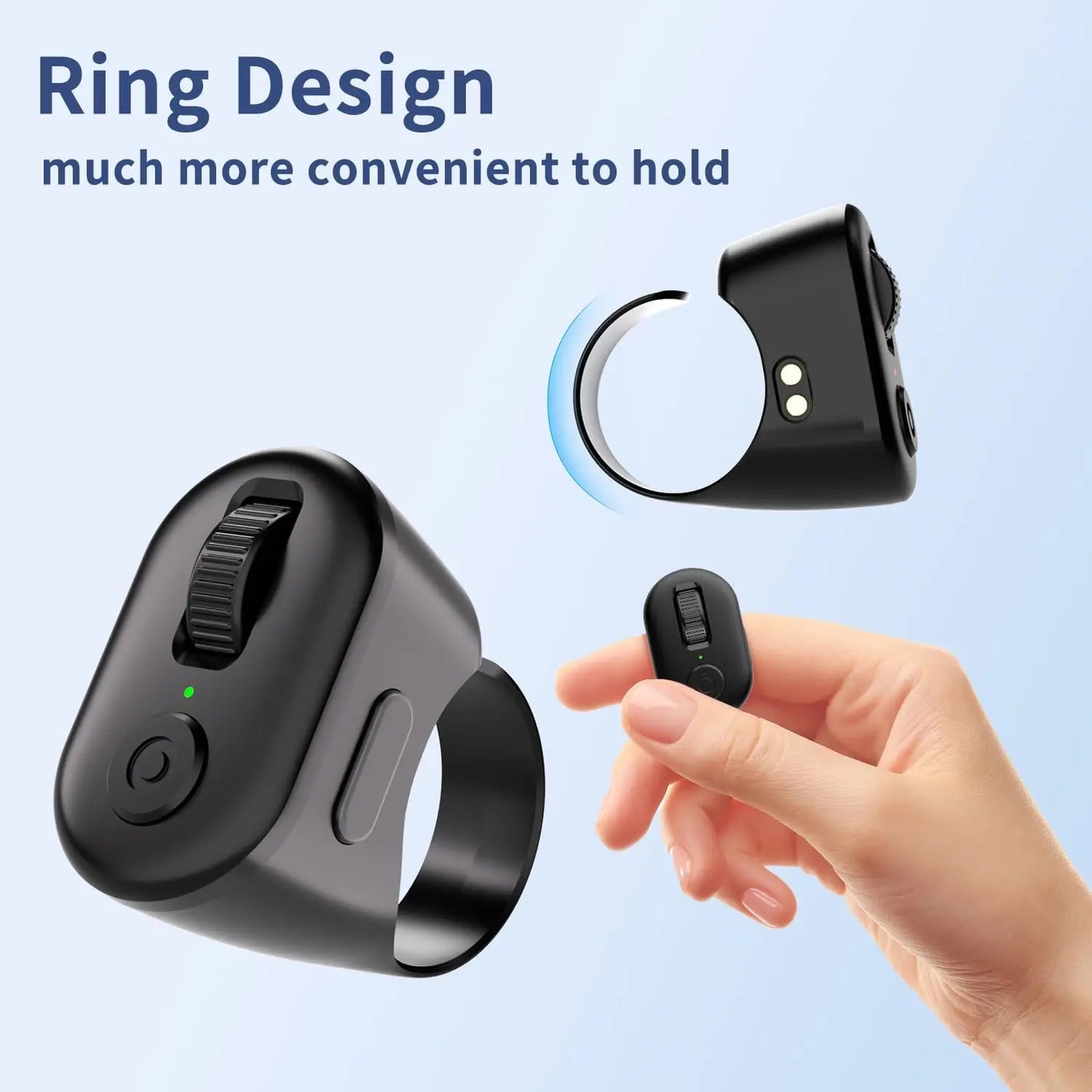 Télécommande Bluetooth Tourneur de Pages – Scrolling Sans Contact