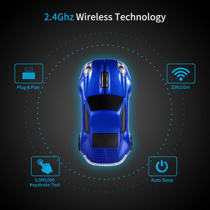 Souris Sans Fil Voiture – Design Sport Performance