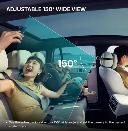 Caméra Bébé Voiture DriveSight™ – Gardez un œil sur votre enfant en toute sécurité