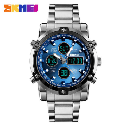 Montre homme SKMEI 1389 analogique &amp; digitale – style sport et business