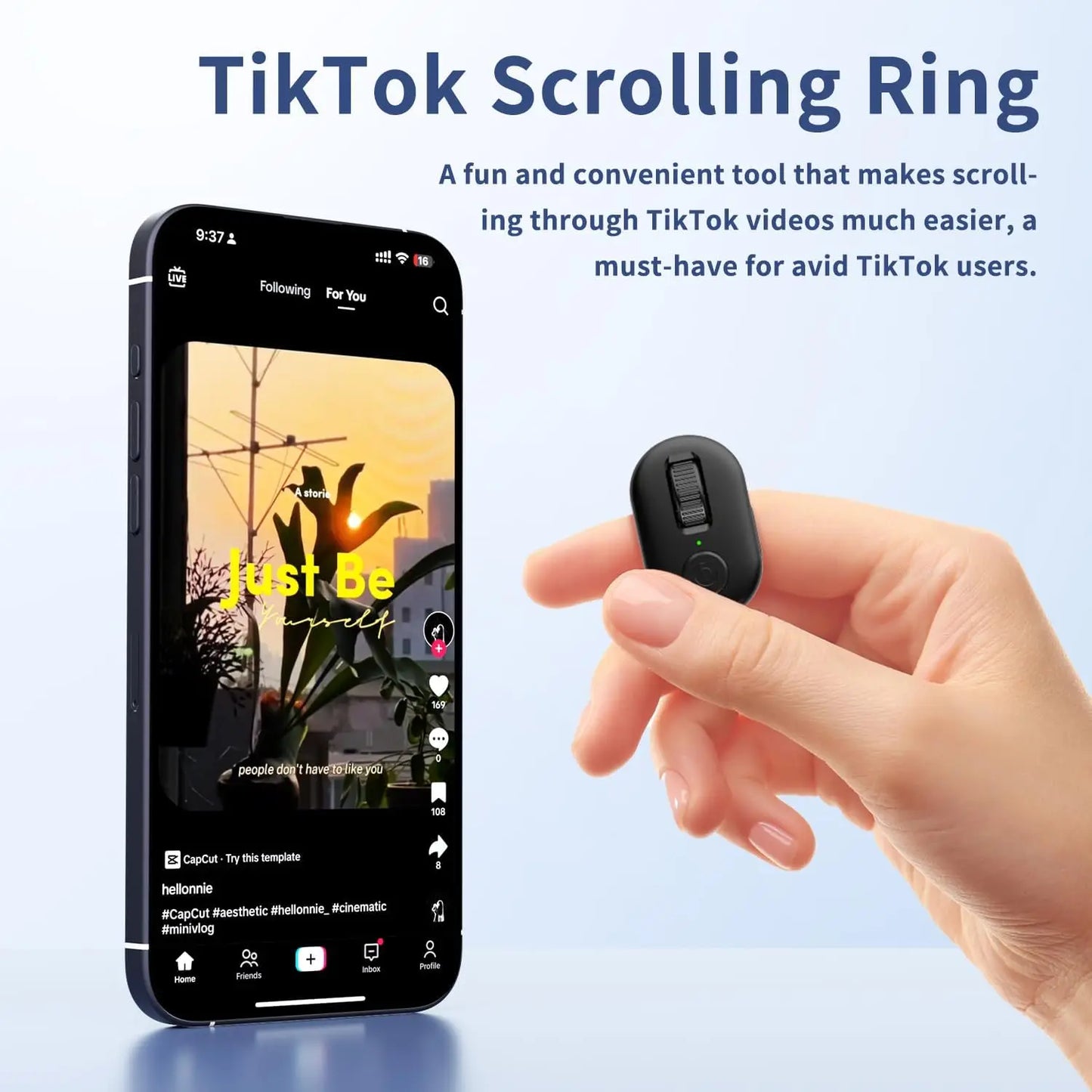 Télécommande Bluetooth Tourneur de Pages – Scrolling Sans Contact