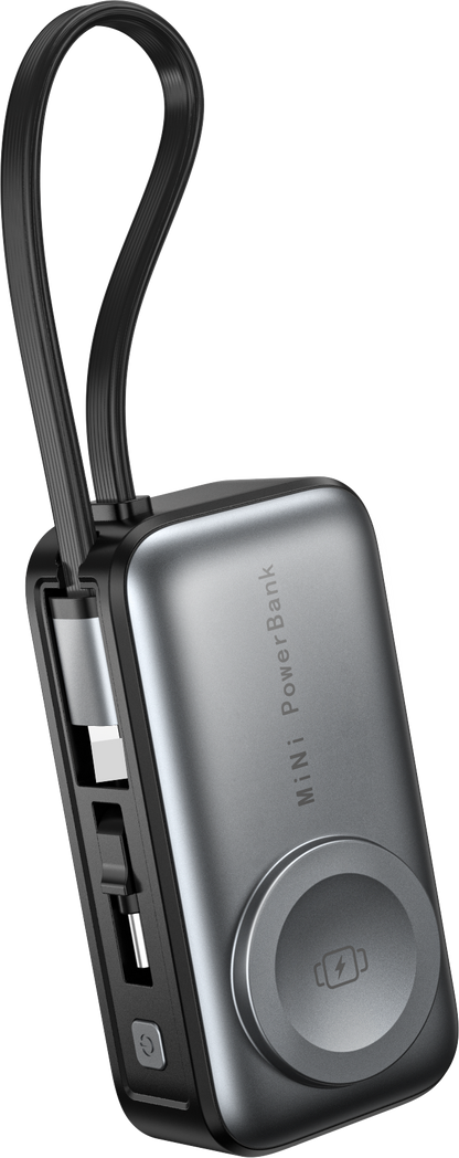 Batterie Externe Magnétique 3 en 30000mAh Charge Rapide Sans Fil