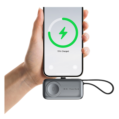 Batterie Externe Magnétique 3 en 30000mAh Charge Rapide Sans Fil