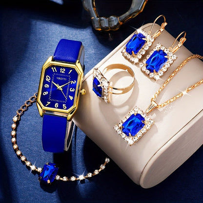 Ensemble Montre Bijoux Luxe Femme