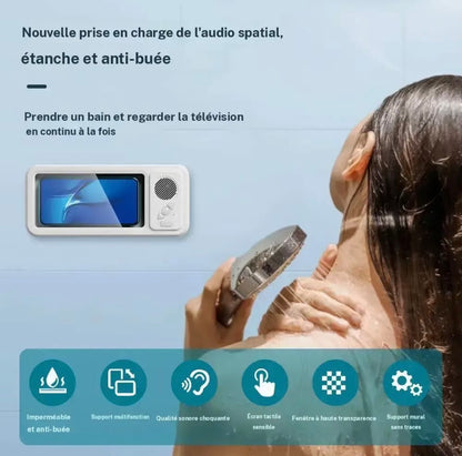 Support de douche pour téléphone étanche