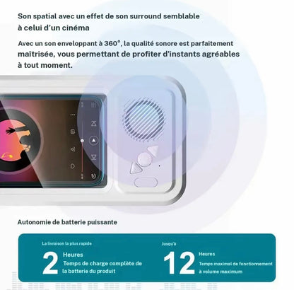 Support de douche pour téléphone étanche