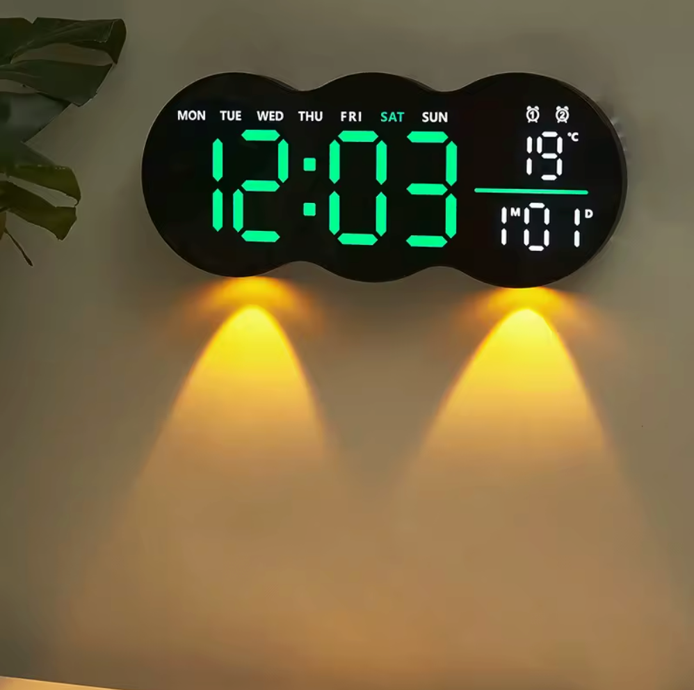 Horloge Murale Design "Luxe Infini" – Élégance & Modernité