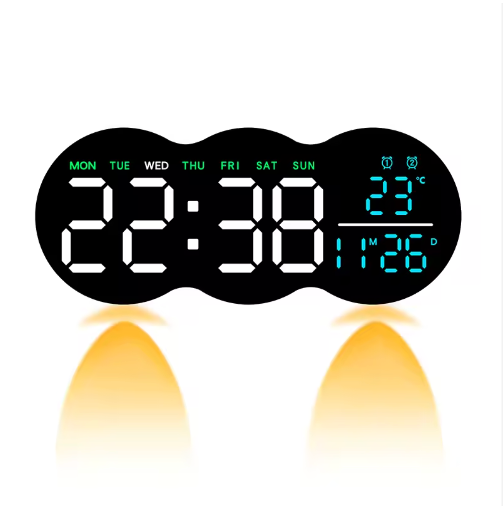Horloge Murale Design "Luxe Infini" – Élégance & Modernité