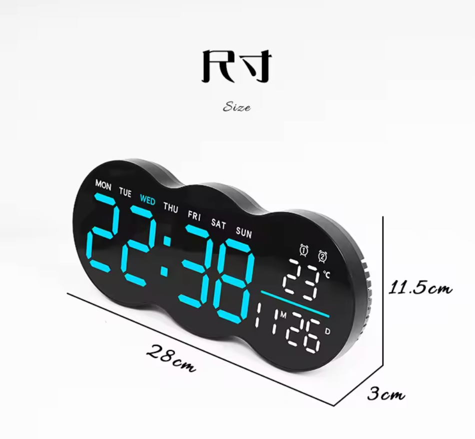 Horloge Murale Design "Luxe Infini" – Élégance & Modernité