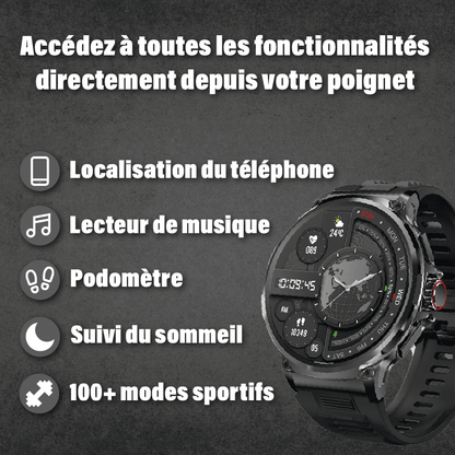 La montre connectée la plus robuste