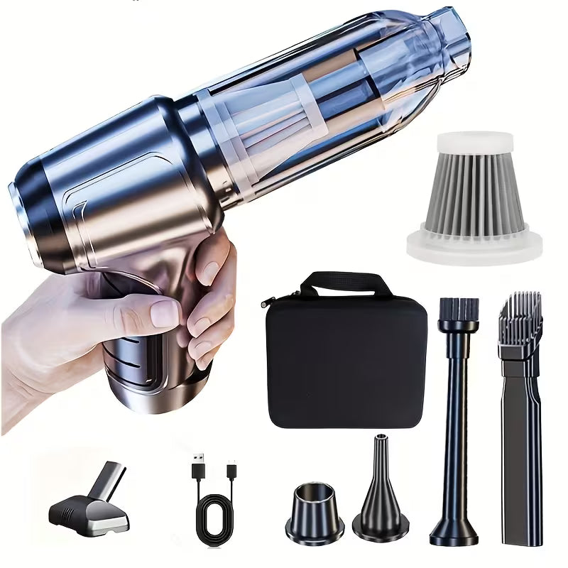Aspirateur Portatif Sans Fil – Puissant & Multifonction