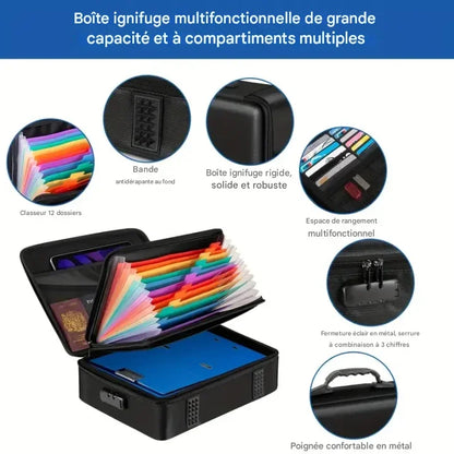 Coffre-Fort Ignifuge &amp; Étanche – Protégez ce qui compte vraiment