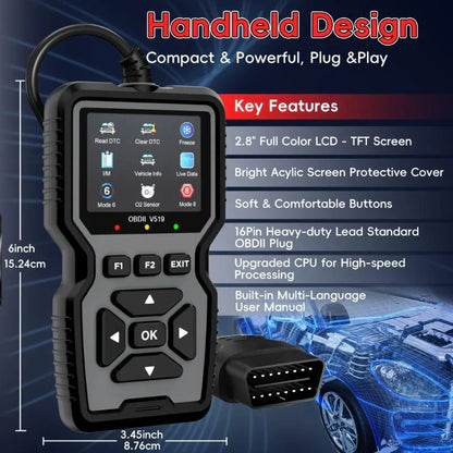Lecteur Diagnostic OBD2 – Éteignez Votre Voyant Moteur en 1 Minute