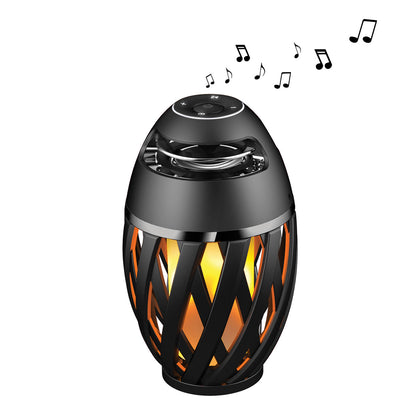 Enceinte Bluetooth Stéréo Flamme LED