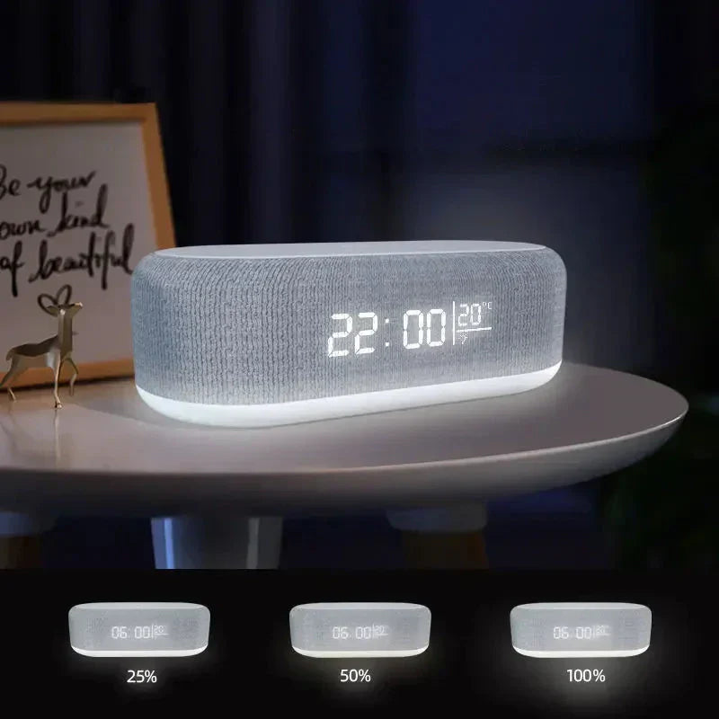 Réveil Connecté Avec Chargeur Induction