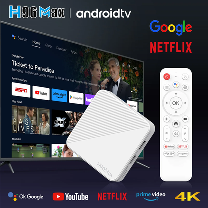 box TV H96 Max : transforme ta télé en Smart TV