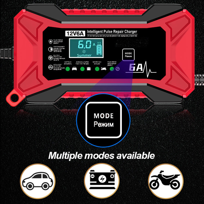 Chargeur de batterie intelligent pour voiture et moto