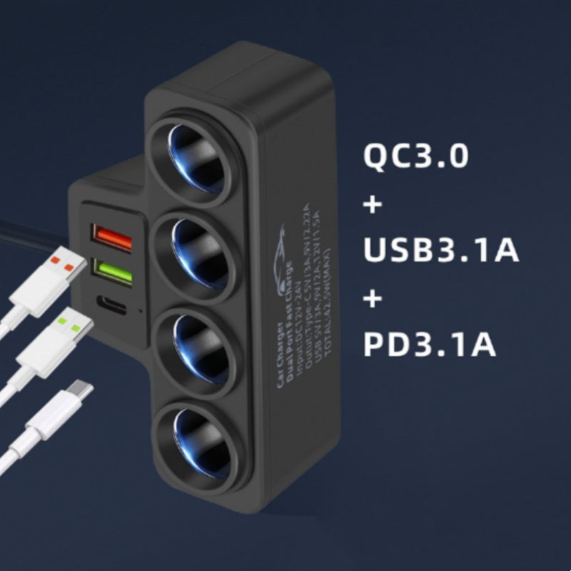 Convertisseur 7-en-1 – Multi-Port USB